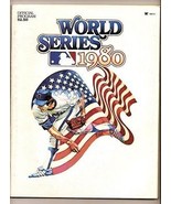 1980 World Series Program Philadelphia Phillies Kansas City royals SCHMI... - $48.73 CAD