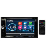 Power Acoustik 6.2&quot; Double Din Receiver with Bluetooth &amp; Detachable Face... - £131.89 GBP