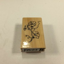 1999 Anita&#39;s Flower Theme Rubber Stamp Size D - £7.08 GBP