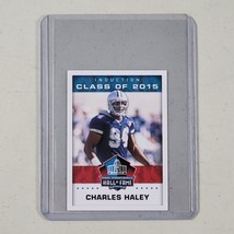 Charles Haley Dallas Cowboys Sticker Card #460 Panini Hall Of Fame Class Of 2015 - £5.41 GBP