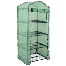 4 Tier Mini Greenhouse Portable Garden Plants Green House For Indoor Out... - £53.55 GBP