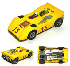 1971 Aurora Slot Car Non-Mag AFX Ferrari Can-Am 612 SEARS Super Traction Yel1751 - $89.99