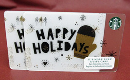 Starbucks 2015 Happy Holidays Gift Card New With Tags - £4.64 GBP