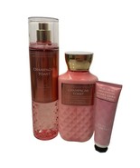 BATH &amp; BODY WORKS Champagne Toast Fragrance Mist, Hand Cream &amp; Body Loti... - $496.83 MXN