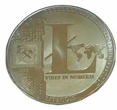 YGS Gold Plated Commemorative Litecoin Collectible Golden Iron Miner Coi... - $2.96
