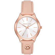 Michael Kors Women&#39;s Slim Runway White Dial Watch - MK7467 - £81.79 GBP