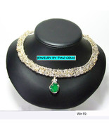 W19 .925 argentium sterling silver and14k gold filled collar with aventu... - $231.61 CAD