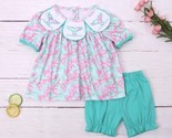 NEW Boutique Mermaid Tail Girls Tunic &amp; Shorts Outfit Set - $16.99