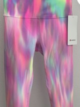 LULULEMON Wunder Train HR Pant 25” Psychedelic Wash Multi 0 2 4 6 8 10 1... - $129.95