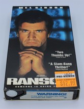 Ransom (VHS, 1997) - Mel Gibson - £2.34 GBP