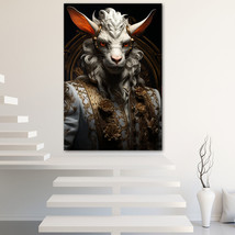 Goat Noble Canvas Painting Wall Art Posters Landscape Canvas Print Picture - £10.95 GBP+