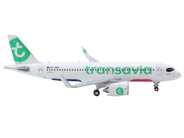 Airbus A320neo Commercial Aircraft &quot;Transavia Airlines&quot; (F-GNEO) White with Gree - £49.98 GBP