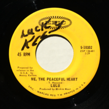 Lulu *Me, The Peaceful Heart/Look Out* 45 rpm Vinyl 7&quot; Single 5-10302 1968 - £4.32 GBP