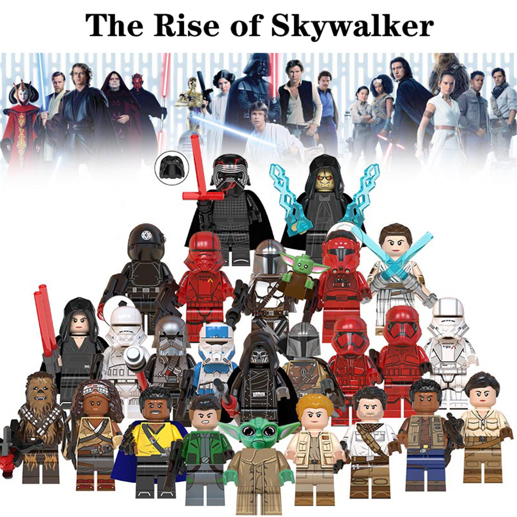 Star Wars The Rise of Skywalker Character Collection 25 Minifigures Lot Toy Gift