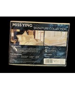 Vintage Miss Ying Signature Collection Queen Fitted Sheet Bamboo Charcoal Blend - $24.74