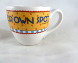 Vintage Mary Engelbreit Cup  3&quot; &quot;Everyone Needs Their Own Spot&quot; Replacement - $6.92