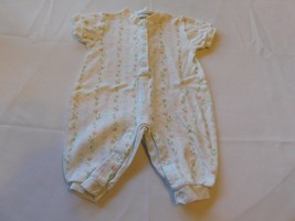First Impressions Baby Girls One Piece PJs Sleep PJ Size 3-6 Months White GUC - £8.22 GBP