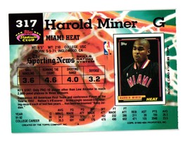 1992-93 Stadium Club #317 Harold Miner Miami Heat - £1.57 GBP