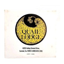Quail Lodge Hotel Vintage Matchbook Carmel Valley Country Club Unstruck ... - €17,25 EUR