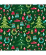 Carolina Creative Bandanna (Trendy Christmas) 22&quot; x  22&quot; Winter Holidays - €7,84 EUR