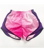 Nike Dri-Fit Womens Tempo Running Shorts Pink XS Elastic Waist Pull On - $133.46 MXN