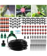 98Ft Drip Irrigation System, Micro Garden Drip Irrigation System With 1/... - $29.97