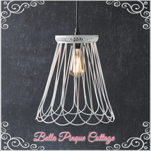 French Cottage Lampshade Frame Pendant Light - £62.68 GBP+