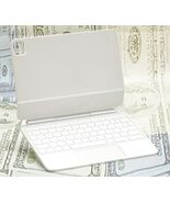 Apple Magic Keyboard for iPad Pro 11‑inch MWR03LL/A (M4 &amp; M5) A2975 Whit... - $191.99