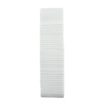 Hoffman Bali Pop Zinc White Solids 2.5&quot; Strips Cotton Fabric Precuts M209.10 - £28.68 GBP