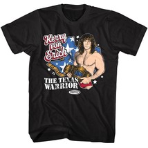 Powertown Kerry Von Erich Men&#39;s T Shirt Wrestling Texas Warrior Champion - £22.42 GBP+