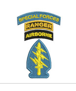 US Army Special Forces Command Airborne Ranger Green Berets Embroidered ... - $641.12 MXN+