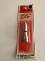 96-0427 handy rca phono jack solder terminals w/ cable clamp 30-536 gc  3503 - £2.05 GBP