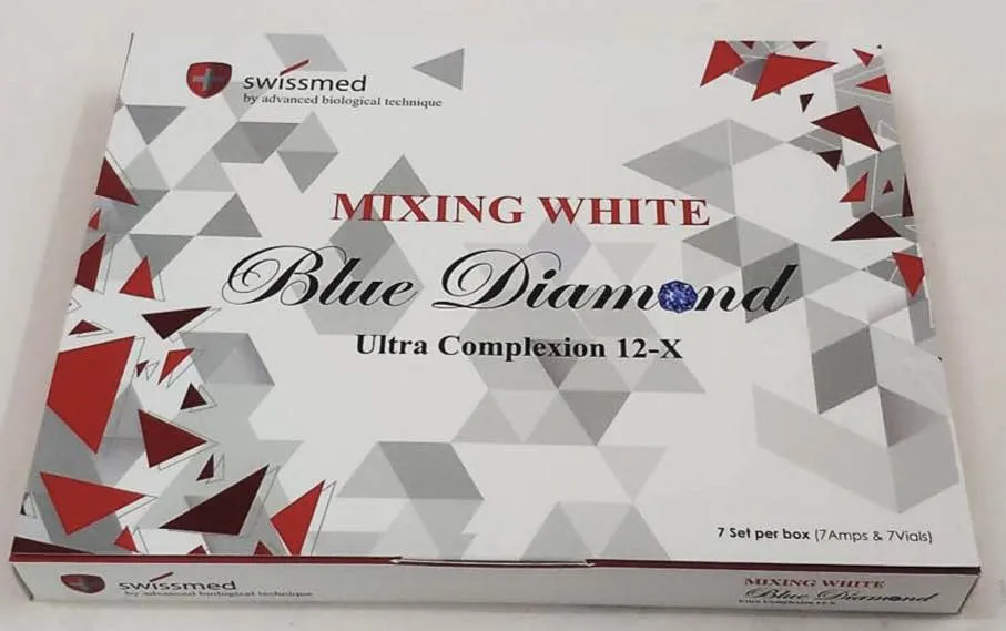 1 Box Original Mixing White Blue Diamond 7sets/box Free Shipping - $150.00