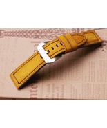 (Customizable, multiple size) Rusty vegtan leather handmade Panerai watc... - $58.99