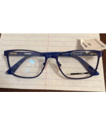 ALEXANDER MCQUEEN MQ0117OP 004 Blue AUTHENTIC EYEGLASSES 51-15 135 NEW MCQ - €42,12 EUR