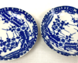 Vintage Asian Sauce Dishes Blue/White 3.5&quot; Lot of 2 - $12.34