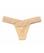 TWO (2) PAIR No Boundaries Women&#39;s Seamless V Thong Lt Cappuccino LARGE ... - $284.80 MXN