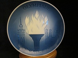 1972 OLYMPICS collector plate BING &amp; GRONDAHL Munich Germany FIRST EDITION - £15.94 GBP