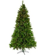 6.5 Ft. Canyon Pine Artificial Christmas Tree with Warm White LED String... - $530.36