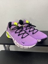 Wmns Nike Free Metcon 4 Rush Fuchsia PURPLE-BLACK-PEARL Pink Sz 10 [CZ0596-501] - £66.18 GBP