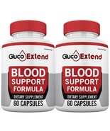 Gluco Extend Capsules Blood Support, GlucoExtend Pills Glyco Support (2 ... - $52.46 CAD