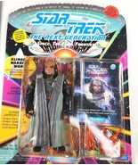 BNIB Playmates Star Trek TNG Klingon Warrior Worf 4.5&quot; Action Figure - $14.85