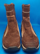 Wolverine Waterproof Suede Boots Women&#39;s Size 6 Brown Winter Insulated - $17.63
