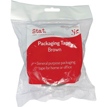 Stat Packaging Tape 48mmx50m (Brown) - £22.83 GBP