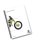 HUSQVARNA 2024 - TC 125 - OWNERS MANUAL - REPRINTED COMB BOUND - $917.02 MXN