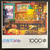 Buffalo Games : Country Life Leroy&#39;s Decoys - 1000 piece jigsaw puzzle B... - £7.81 GBP