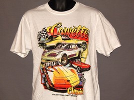 Corvette T-Shirt Men&#39;s Size Large NEW Stingray Official Chevy Classics W... - £12.03 GBP