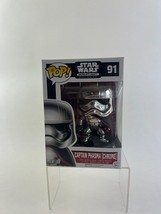 Funko Pop Star Wars Captain Phasma (Chrome) #91 Smuggler&#39;s Bounty Exclusive! - £15.64 GBP