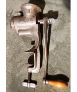 Vintage UNIVERSAL Meat Grinder No #73 Hand Crank Table Mounted -  Made I... - $48.57 CAD
