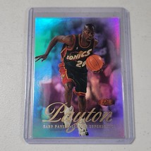 Gary Payton Card #87 NBA Basketball Seattle Super Sonics 1999-00 Flair Showcase - £2.62 GBP